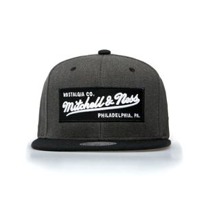 Mitchell & Ness cap snapback Own Brand charcoal heather Box Logo Snapback