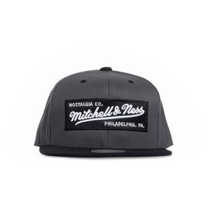 Mitchell & Ness cap snapback Own Brand charcoal/black Box Logo Snapback