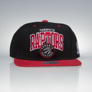 Mitchell & Ness cap snapback Toronto Raptors black / red TEAM ARCH NA80Z