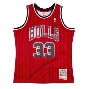 Mitchell & Ness Chicago Bulls #33 Scottie Pippen cardinal Reload 2.0 Swingman Jersey