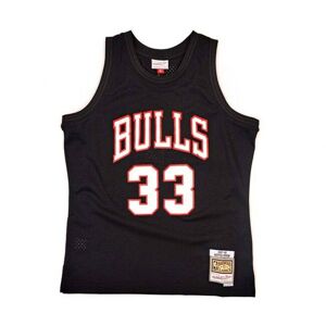 Mitchell & Ness Chicago Bulls #33 Scottie Pippen Team Color Swingman Jersey black