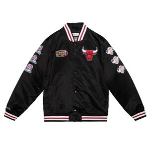 Mitchell & Ness Chicago Bulls Champ City Satin Jacket black