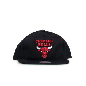 Mitchell & Ness Chicago Bulls Snapback Cap black Team Logo Deadstock Throwback Snapback
