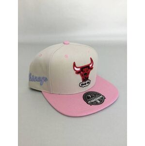 Mitchell & Ness Fullcap Chicago Bulls Hop On Fitted off white