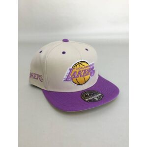 Mitchell & Ness Fullcap Los Angeles Lakers Hop On Fitted off white