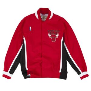 Mitchell & Ness jacket Chicago Bulls Authentic Warm Up Jacket scarlet