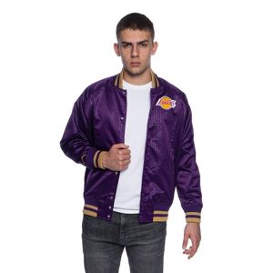 Mitchell & Ness Jacket Los Angeles Lakers purple/gold CNY Satin Jacket