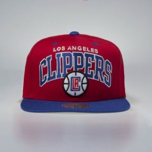 Mitchell & Ness Los Angeles Clippers Snapback Cap red / royal Team Arch