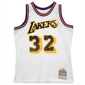 Mitchell & Ness Los Angeles Lakers #32 Magic Johnson white Reload 2.0 Swingman Jersey