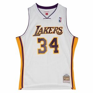 Mitchell & Ness Los Angeles Lakers 34 Shaquille O'Neal Alternate Jersey white