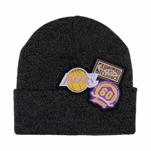 Mitchell & Ness Los Angeles Lakers XL Logo Patch Knit black