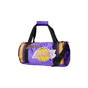 Mitchell & Ness NBA Satin Duffel Bag Los Angeles Lakers purple