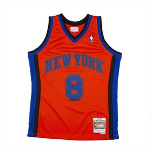 Mitchell & Ness New York Knicks #8 Latrell Sprewell orange Reload 2.0 Swingman Jersey