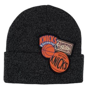 Mitchell & Ness New York Knicks XL Logo Patch Knit black