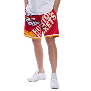 Mitchell & Ness shorts Houston Rockets red Big Face Short
