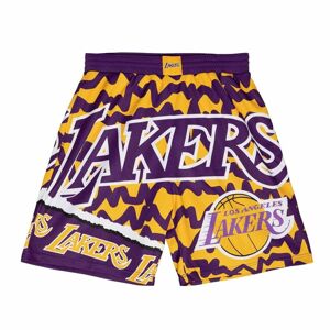 Mitchell & Ness shorts Los Angeles Lakers Jumbotron 2.0 Submimated Mesh Shorts purple