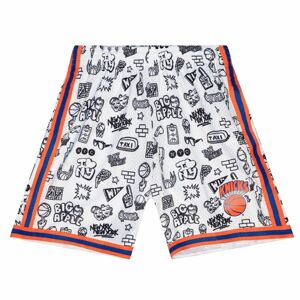 Mitchell & Ness shorts New York Knicks Doodle Swingman Shorts white