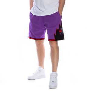 Mitchell & Ness shorts Toronto Raptors purple Warm Up Fleece Short