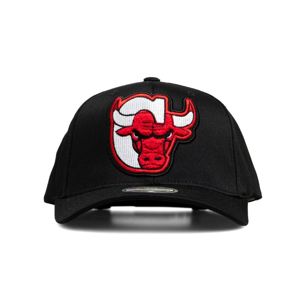 Mitchell & Ness snapback Chicago Bulls black Letterman 110 Snapback