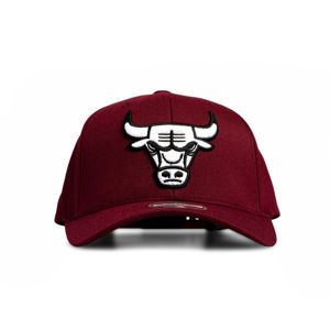 Mitchell & Ness snapback Chicago Bulls burgundy Black/White Logo 110