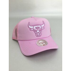 Mitchell & Ness snapback Chicago Bulls Pastel Trucker Snapback pink
