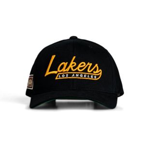 Mitchell & Ness snapback Los Angeles Lakers black Vintage Tailscript 110