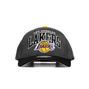 Mitchell & Ness snapback Los Angeles Lakers charcoal G2 Arch 110 Snapback