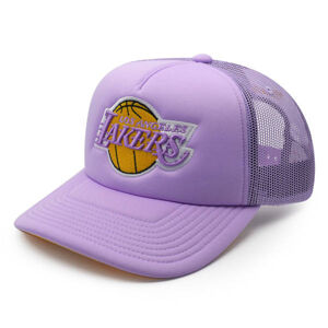 Mitchell & Ness snapback Los Angeles Lakers Keep On Truckin Trucker purple