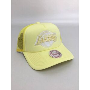 Mitchell & Ness snapback Los Angeles Lakers Pastel Trucker Snapback yellow