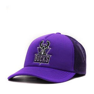 Mitchell & Ness snapback Milwaukee Bucks Keep On Truckin Trucker dark purple