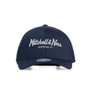 Mitchell & Ness snapback Own Brand navy/silver Metallic Pinscript