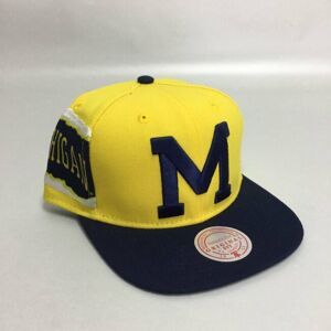 Mitchell & Ness snapback University Of Michigan NCAA Jumbotron Snapback yellow/navy
