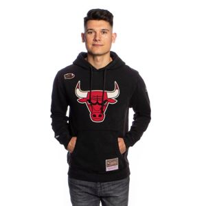Mitchell & Ness sweatshirt Chicago Bulls black Worn Logo/Wordmark Hoody