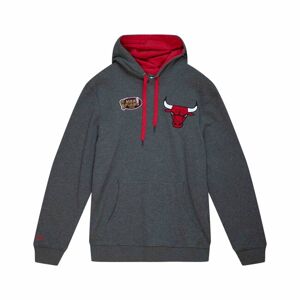 Mitchell & Ness sweatshirt Chicago Bulls Classic French Terry Hoodie dark grey