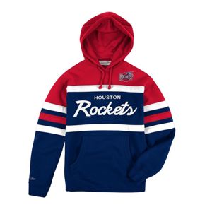 Mitchell & Ness sweatshirt Houston Rockets navy/red Head Coach Hoody