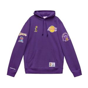 Mitchell & Ness sweatshirt Los Angeles Lakers Champ City Hoody purple