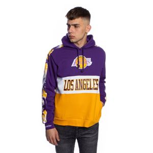 Mitchell & Ness sweatshirt Los Angeles Lakers purple Leading Scorer Fleece Hoody