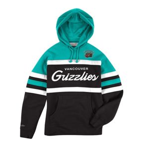 Mitchell & Ness sweatshirt Vancouver Grizzlies teal/black Head Coach Hoody