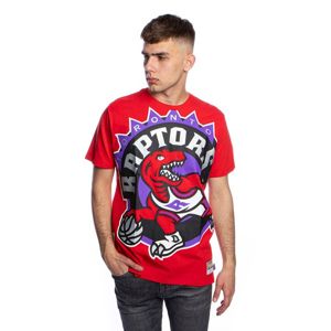 Mitchell & Ness T-shirt Toronto Raptors red Big Face Celtics