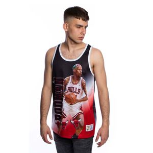 Mitchell & Ness tank top Chicago Bulls - Dennis Rodman black NBA Behind The Back Tank