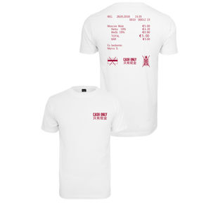 Mr. Tee Cash Only Tee white