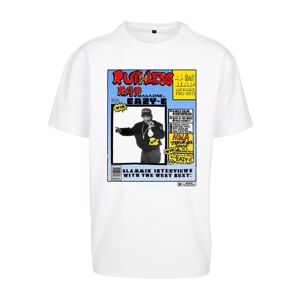 Mr. Tee Eazy-E RAP Magazine Oversize Tee white