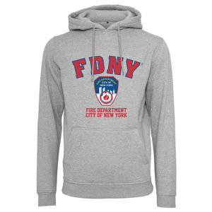 Mr. Tee FDNY Logo Hoody heather grey