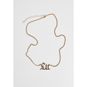 Mr. Tee Lit Chunky Necklace gold