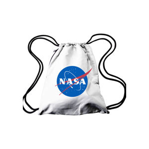 Mr. Tee NASA Gym Bag white