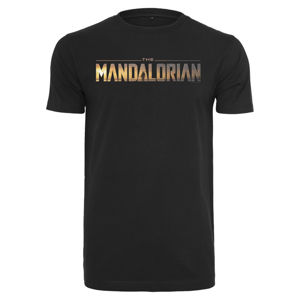 Mr. Tee Star Wars The Mandalorian Logo Tee black