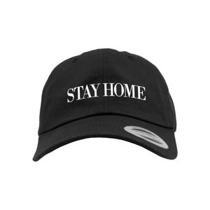 Mr. Tee Stay Home EMB Dad Cap white