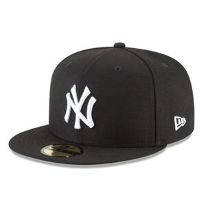Kšiltovka New Era 5950 MLB Basic New York Yankees Black White