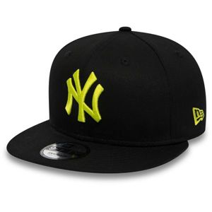 Kšiltovka New Era 9Fifty MLB League Essential Snapback NY Yankees Black Cyber Green