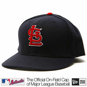 New Era Authentic St. Louis Cardinals Alternate Navy Cap